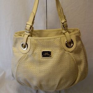 Marco Valentino Monogram Satchel Shoulder Bag